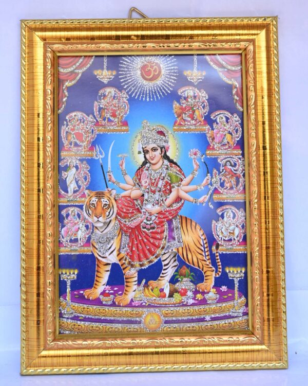 FRAME PHOTO DURGA MATA